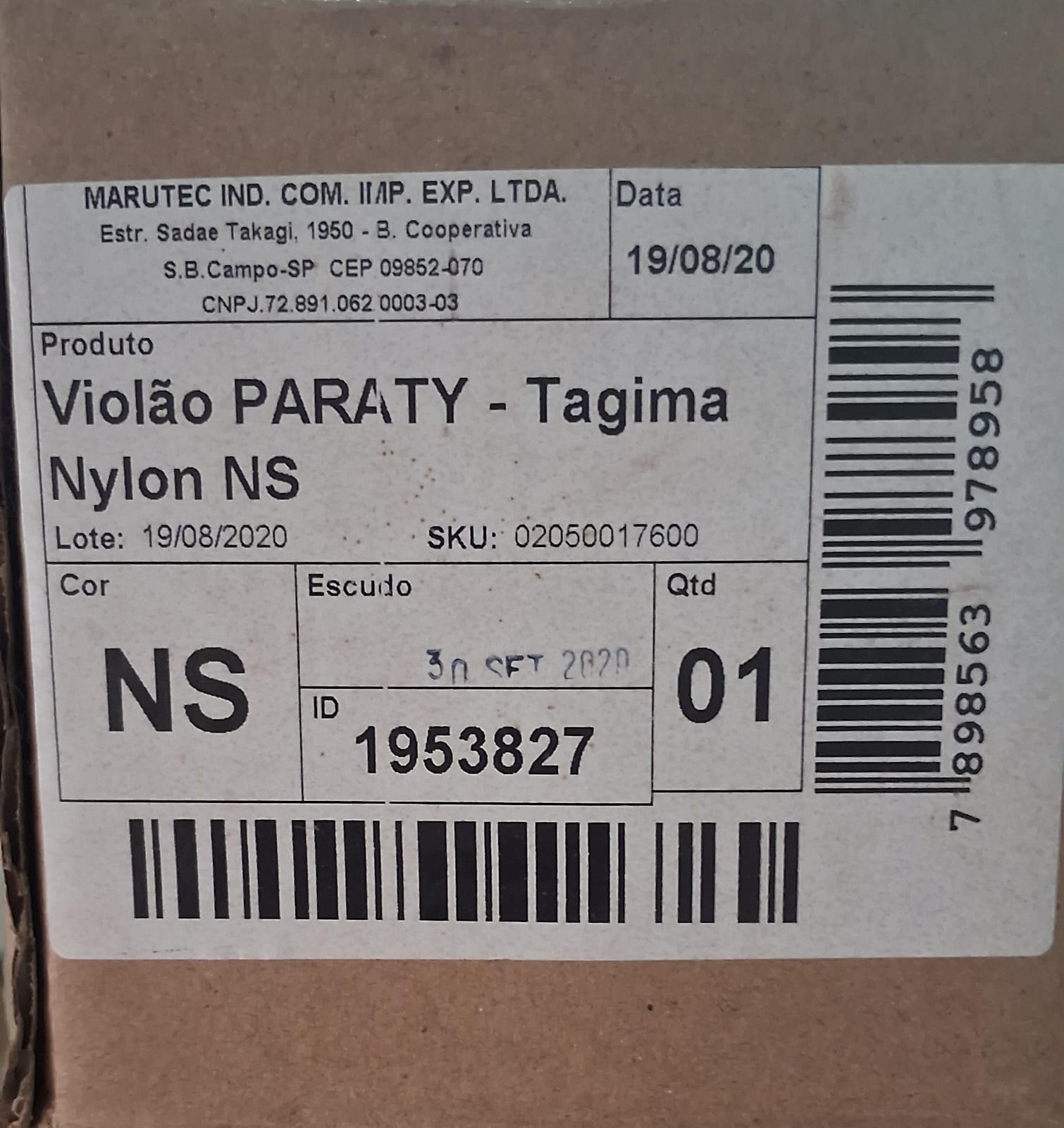 Violão Paraty - Tagima Nylon NS - Imagem 4